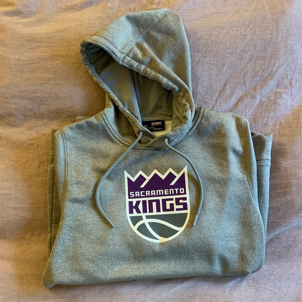Under Armour Sactown hoodie, NBA Combine, Coldgear, Mens S, Excellent pre-owned!